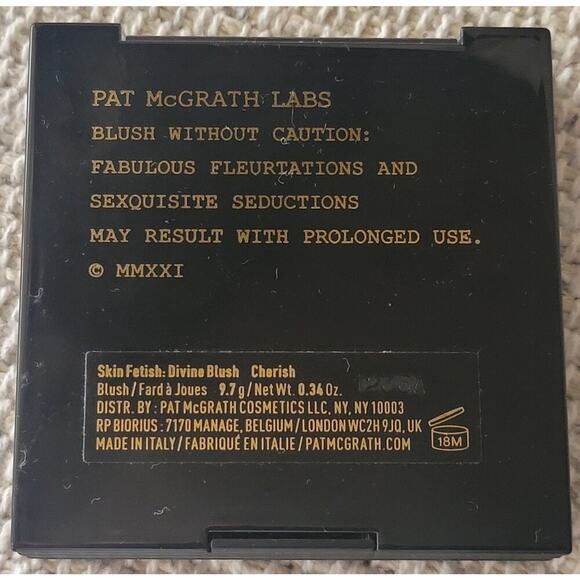 New Pat Mcgrath Skin Fetish Divine Blush Cherish 0.34 Oz New In Box - Picture 3 of 9